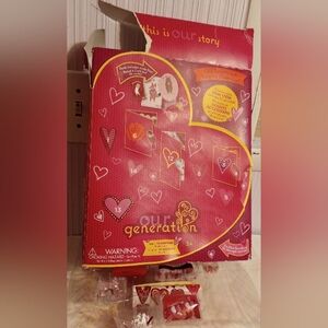 Our Generation Sweetheart Surprise Valentine Calendar 14 Doll Toy Accessories